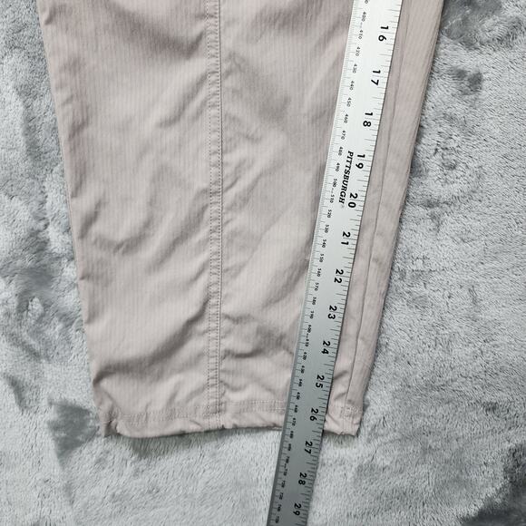 Avia Pants Women XL Tan Taupe Fog Dance Pull On Drawstring Bungie Hem Athleisure - Picture 9 of 11